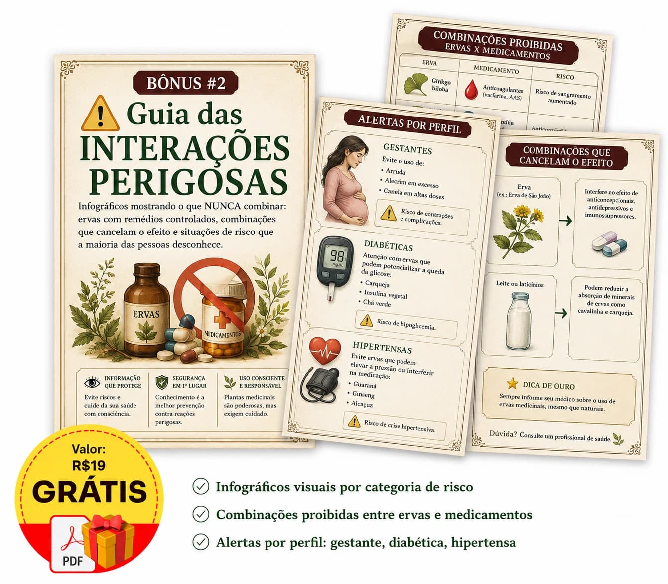 Bônus: Guia das Interações Perigosas